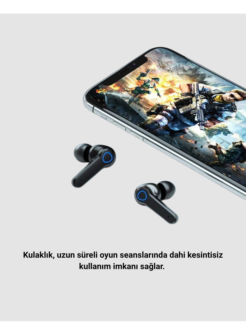 Powerbank’lı M19 Bluetooth Kulaklık – Oyun İçin Düşük Gecikme, Uzun Kullanım ve Şarj Desteği