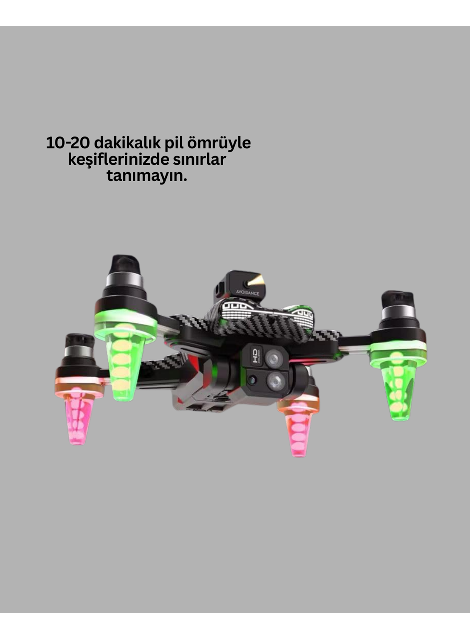 Katlanabilir Drone 1080P Kamera Full HD Çekim Hafif ve Taşınabilir