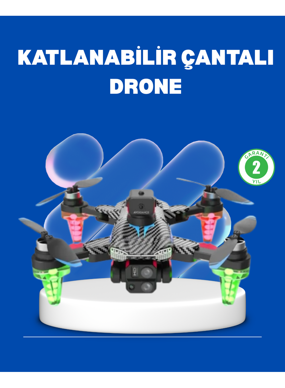 1080P Full HD Katlanabilir Drone Uzun Uçuş Süreli Hafif Tasarım