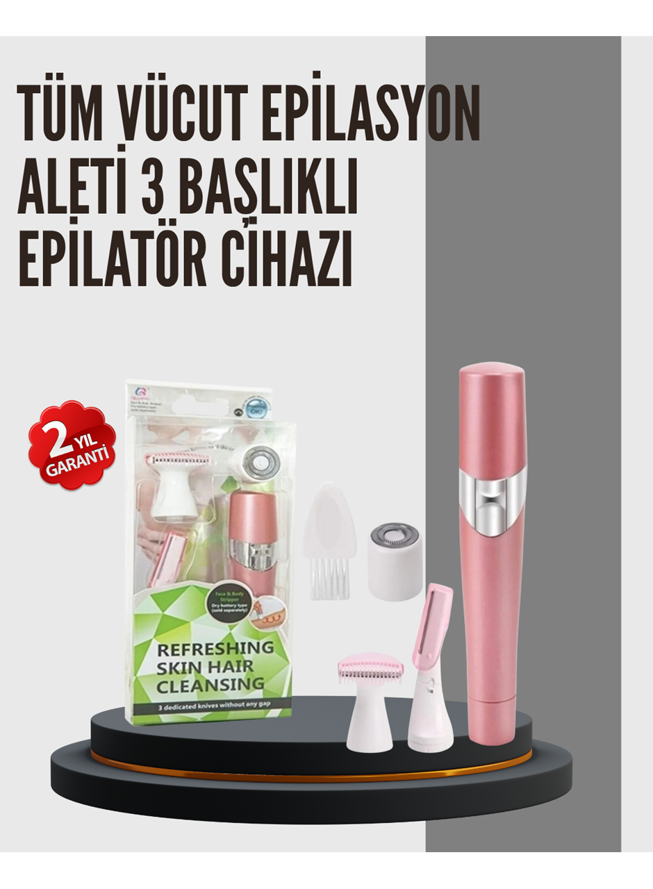Evde Kolay Epilasyon İçin Taşınabilir Tüy Alma Cihazı