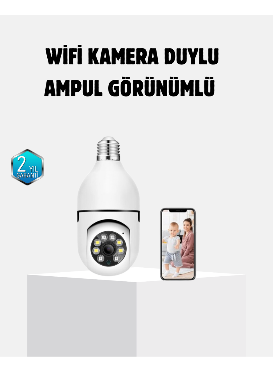 360 Derece Dönebilen Akıllı Duylu Kamera – PTZ, Uzaktan Kontrol, Hareket Algılama