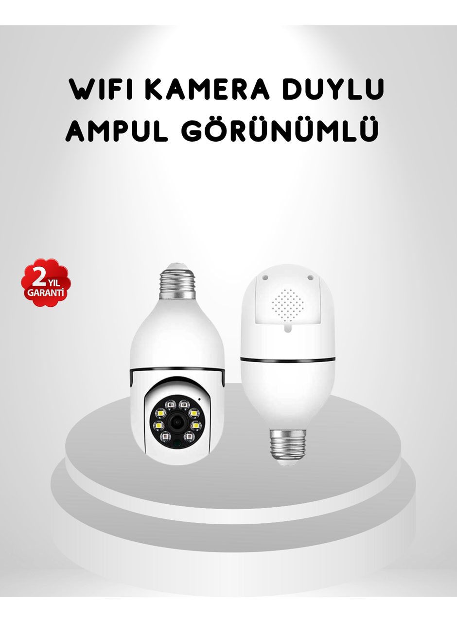 Akıllı Duylu 360° Güvenlik Kamerası – PTZ Özellikli, Uzaktan Kontrollü Akıllı Kamera