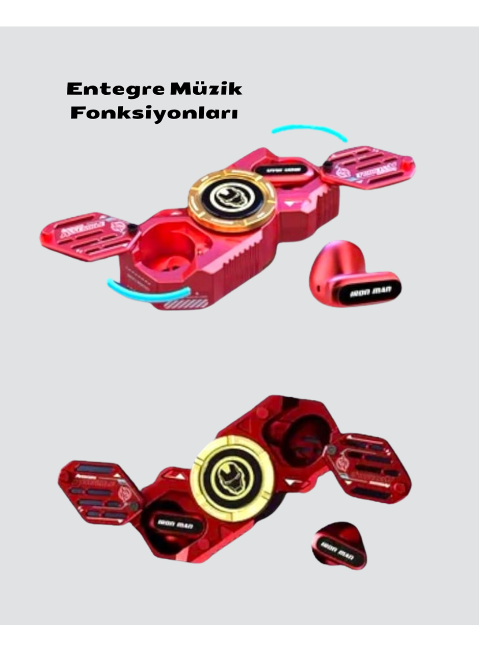 Taşınabilir Bluetooth Müzikli Spinner – Enerjik, Şık ve Eğlenceli Tasarım