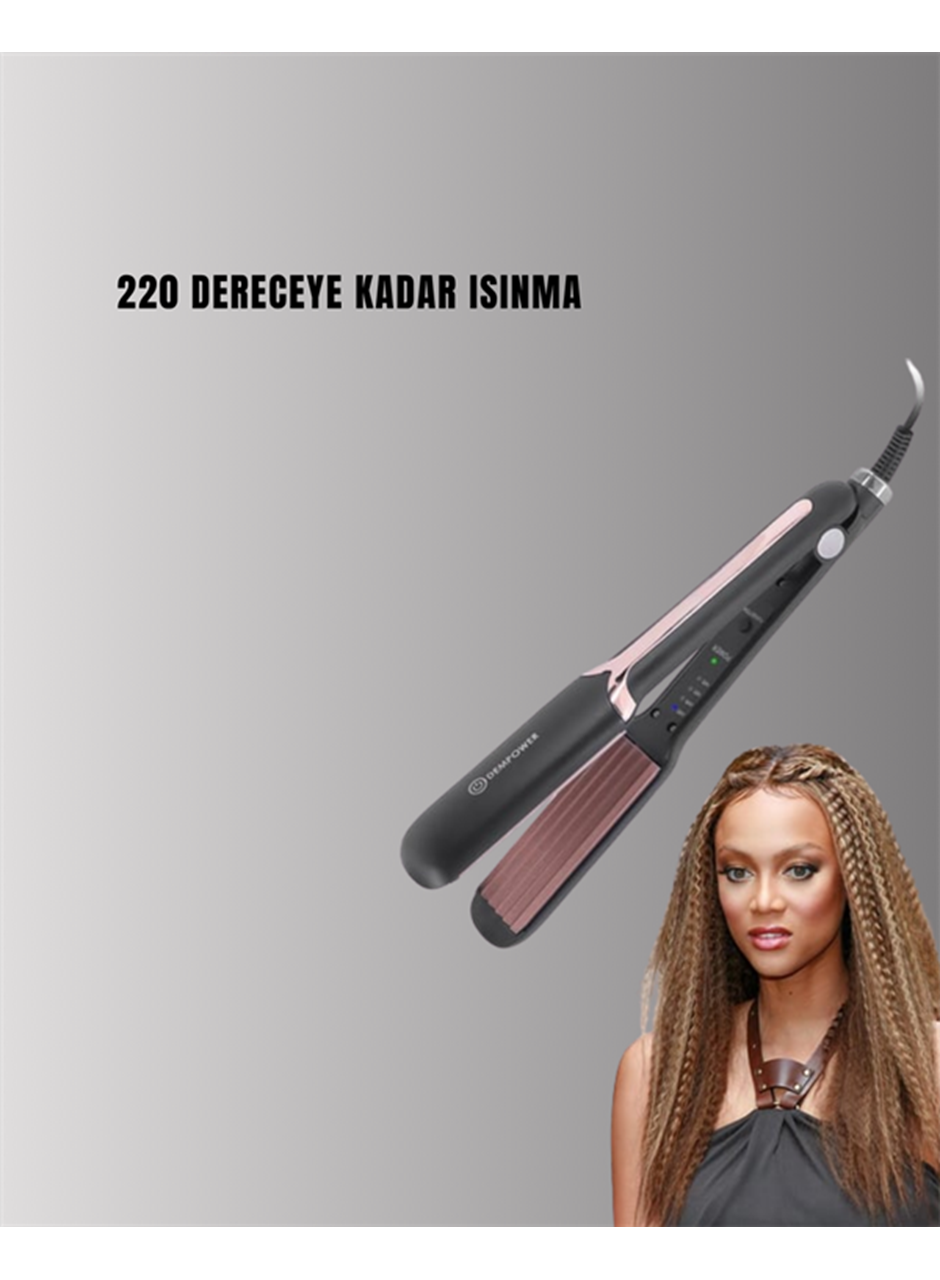 DEMPOWER DP-134 Saç Tost Makinesi – Kolay Kullanım, Hızlı Sonuç, Uzun Süre Kalıcılık