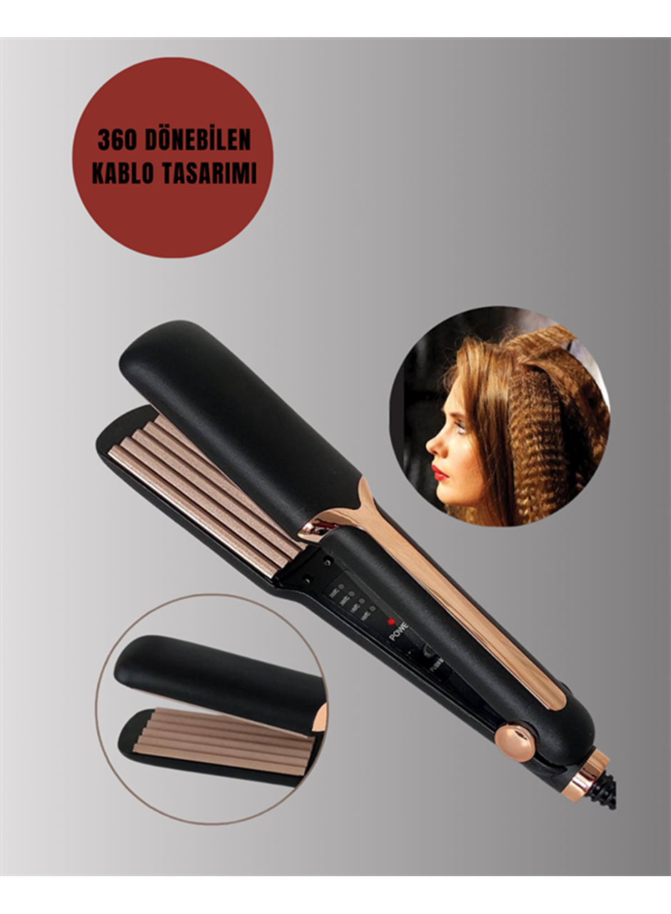 DEMPOWER DP-134 Saç Tost Makinesi – Kolay Kullanım, Hızlı Sonuç, Uzun Süre Kalıcılık