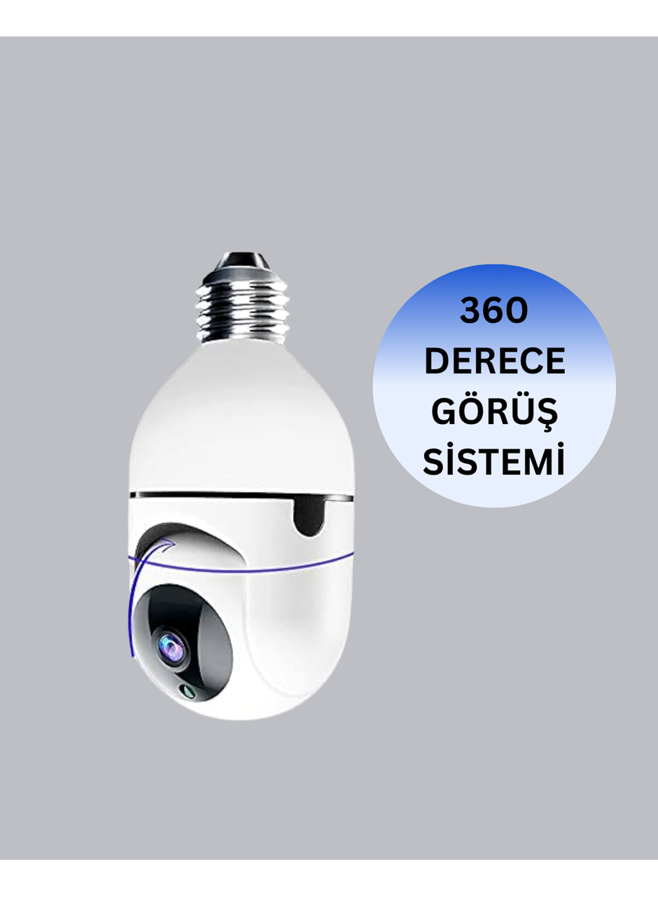 İki Yönlü Ses Destekli Ev Güvenlik Kamerası – Yerel Kayıt Özellikli