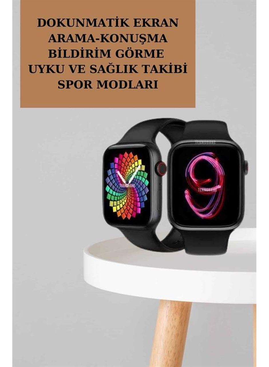 Powerbank Bluetooth Kulaklık Ve Yeni Model Akıllı Saat Seti ANC Özelliği Dokunamatik