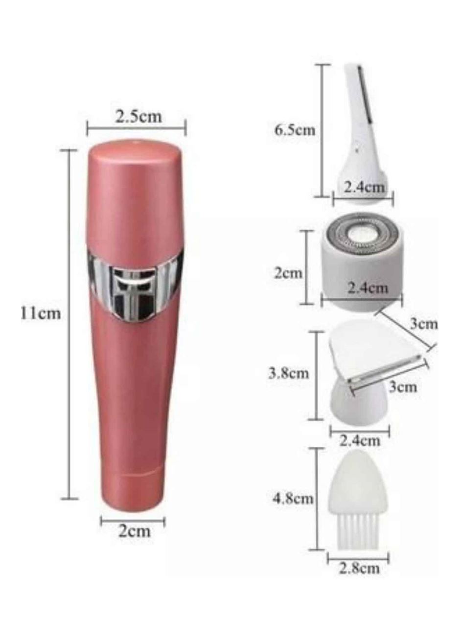 3 Başlıklı Kıl Tüy Temizleyici Epilasyon Aleti Tüm Cilt Tiplerine Uygun