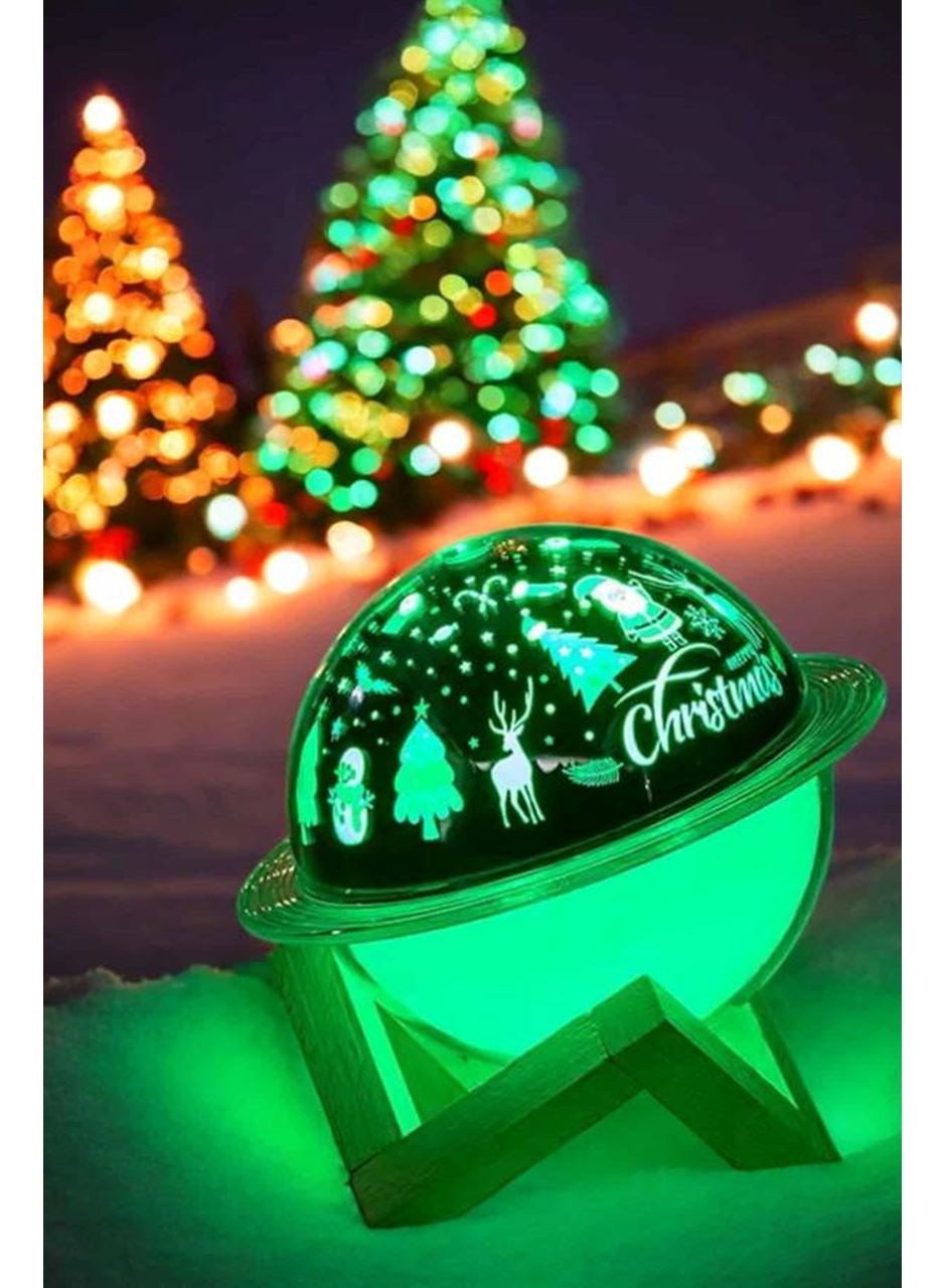 Hava Nemlendirici Masa ve Gece Lambası USB Projeksiyon Aromaterapi