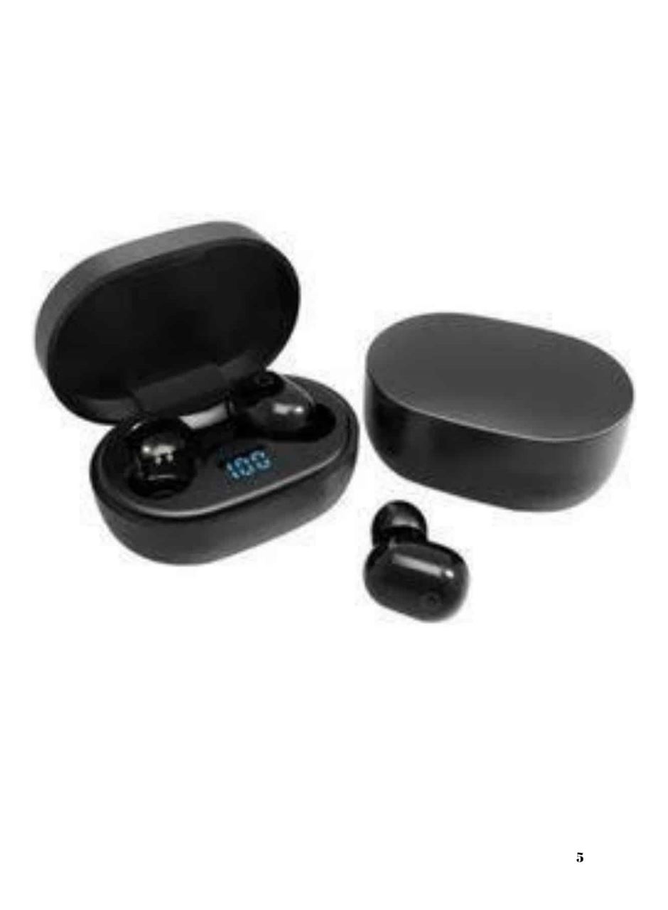 TWS Bluetooth Kulaklık Kulak İçi Kablosuz Dijital Göstergeli Çağrı Cevaplayabilen