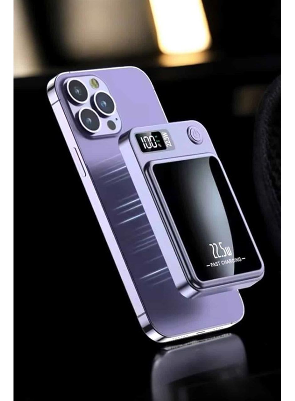 Pratik ve Taşınabilir 10.000 mAh Wireless Powerbank Hızlı Şarj Avantajı