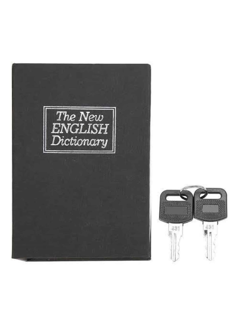 Gizli Kasa Kilitli Sözlük Görünümlü 18cm Gizli Kasa Büyük Boy Anahtarlı