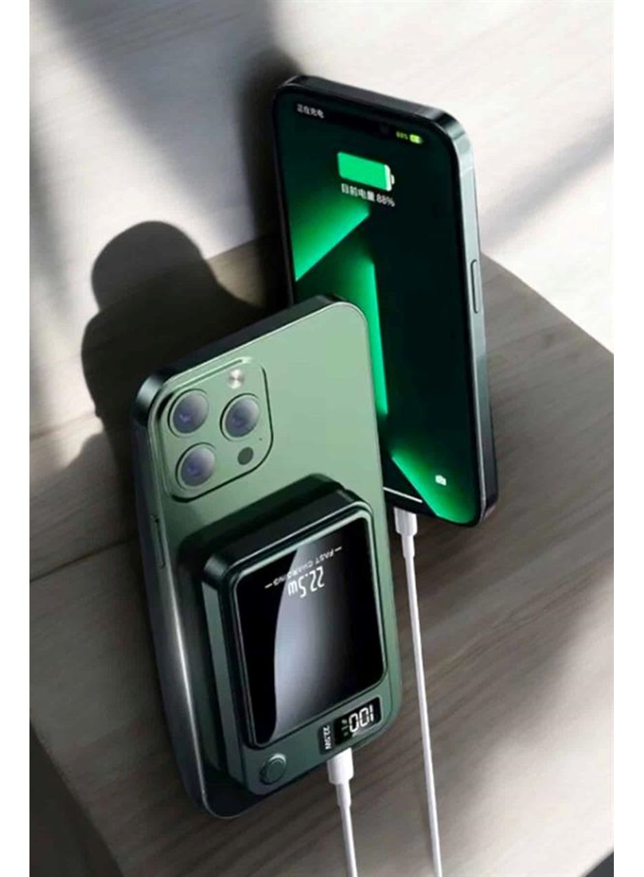 Pratik ve Taşınabilir 10.000 mAh Wireless Powerbank Hızlı Şarj Avantajı