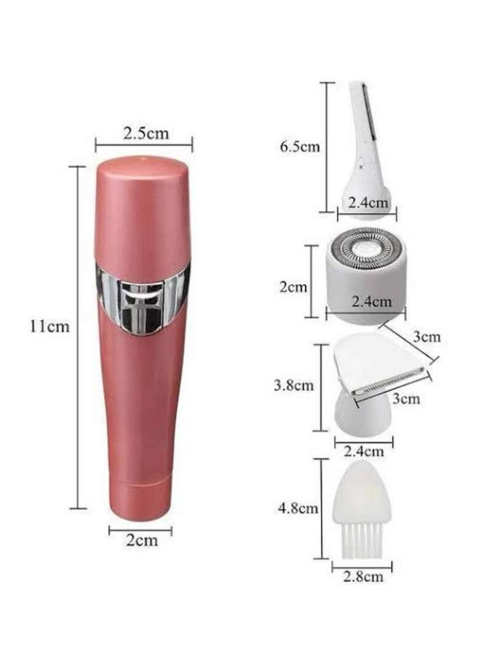 Yüz, Kaş ve Tüm Vücut Epilasyon Aleti3 Başlıklı Epilatör Tüm Cilt Tiplerine Uygun