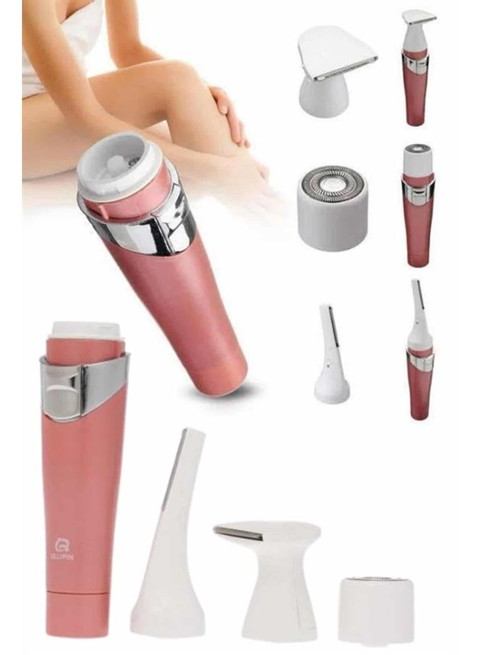 3 Başlıklı Yüz Kaş Epilasyon Aleti Değiştirilebilir Başlık Hassas Ciltlere Uygun