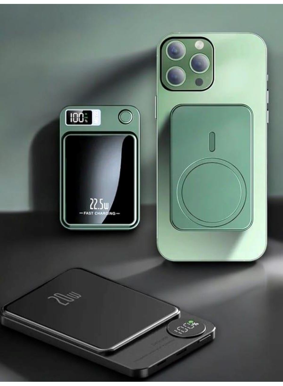 10.000 mAh Wireless Şarjlı Powerbank