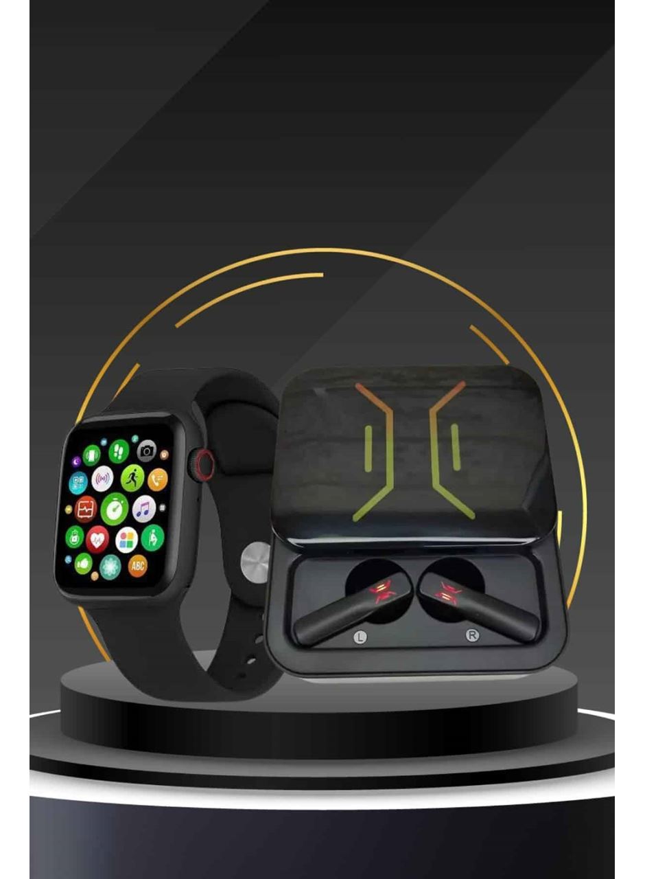 Bluetooth Bağlantılı Kablosuz Kulaklık ve Yeni Nesil Akıllı Saat 5.0 Bluetooth