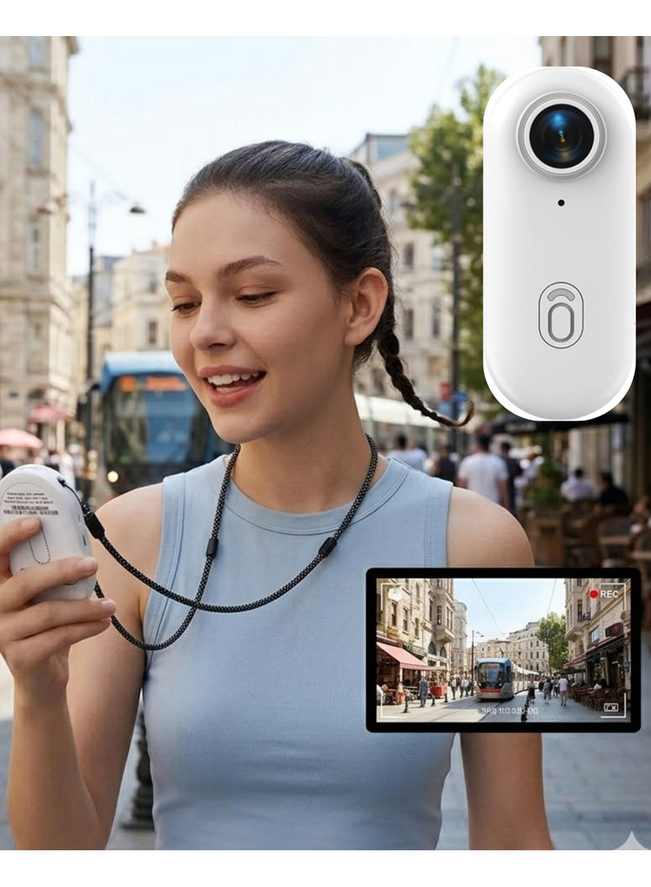 Su Altı Çekim Yapabilen Mini Kamera 30 Metre Waterproof WiFi Bağlantılı