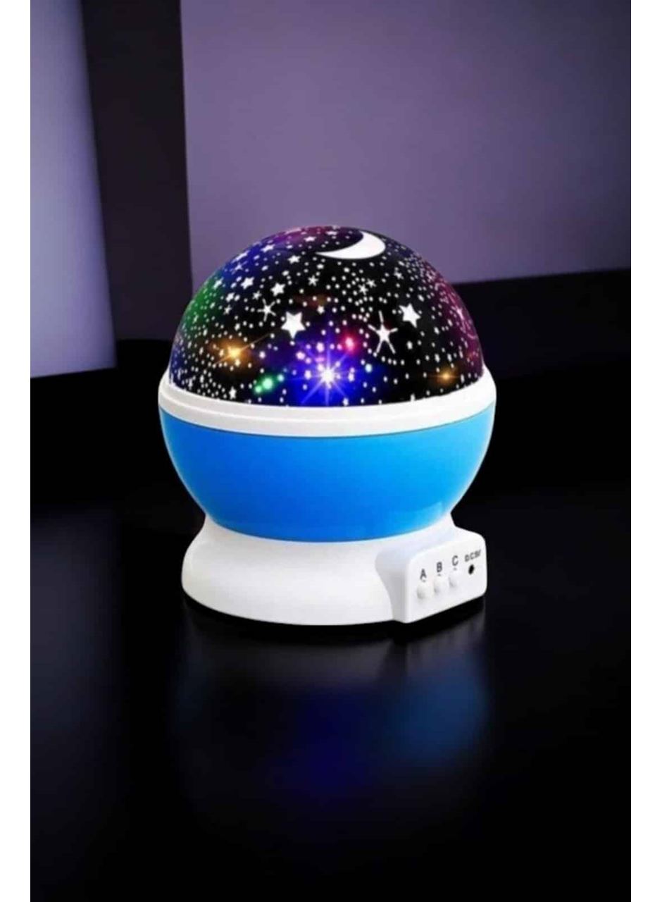 Yıldızlı Gökyüzü Projeksiyon Gece Lambası Hareketli Işık Şovu