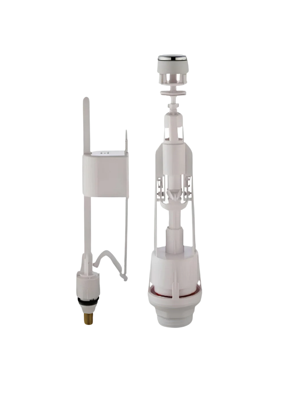 Basmalı Klozet Rezervuar İç Mekanizması Ayarlanabilir Su Seviyeli Tahliye Sistemi