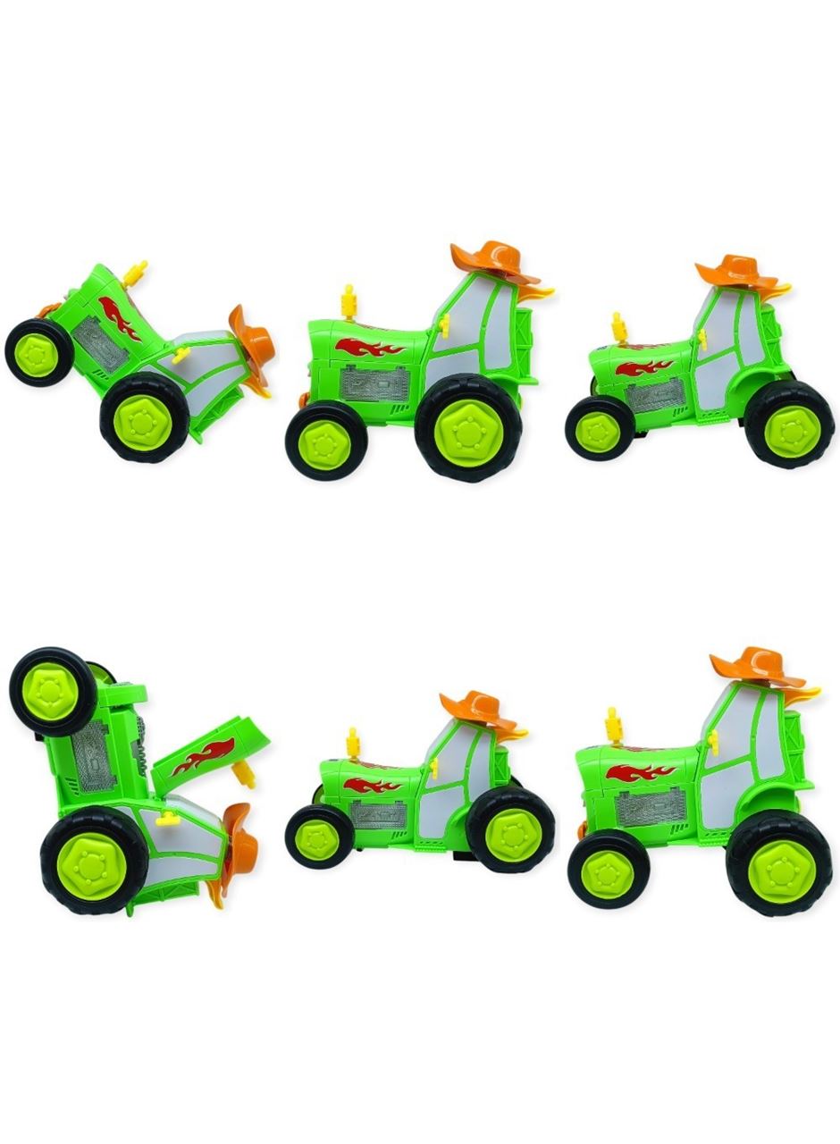 Uzaktan Kumandalı Dans Eden Çılgın Araba - Yeşil