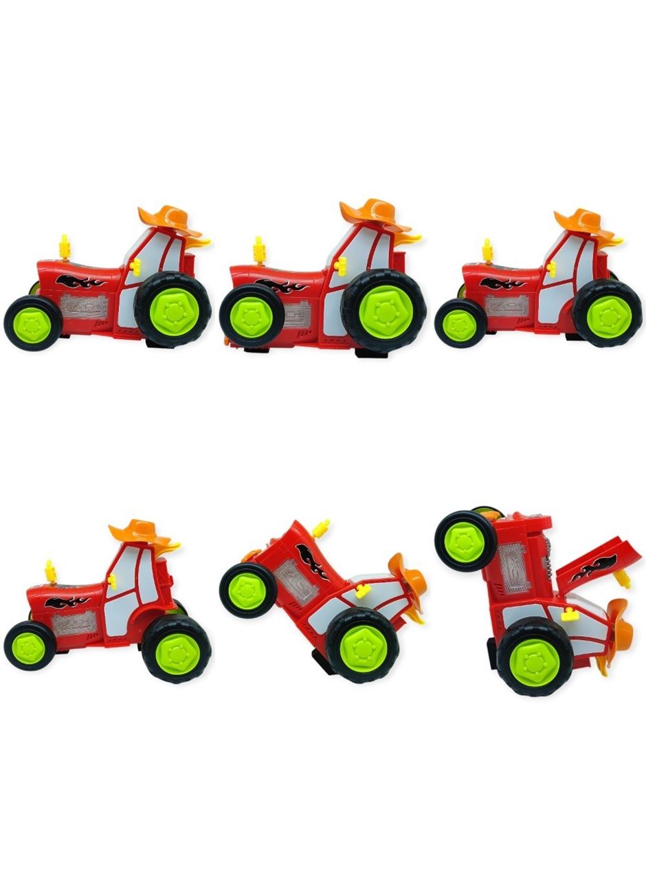 Uzaktan Kumandalı Dans Eden Çılgın Araba - Kırmızı