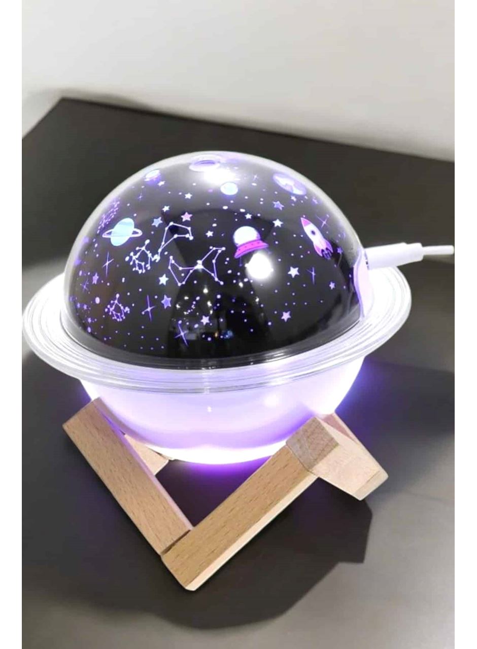 Hava Nemlendirici Projeksiyon Görünümlü USB Bağlantılı Aromaterapi