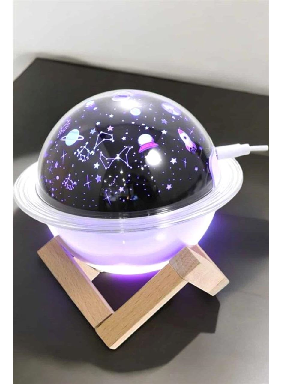 Hava Nemlendirici Projeksiyon Görünümlü USB Bağlantılı Aromaterapi