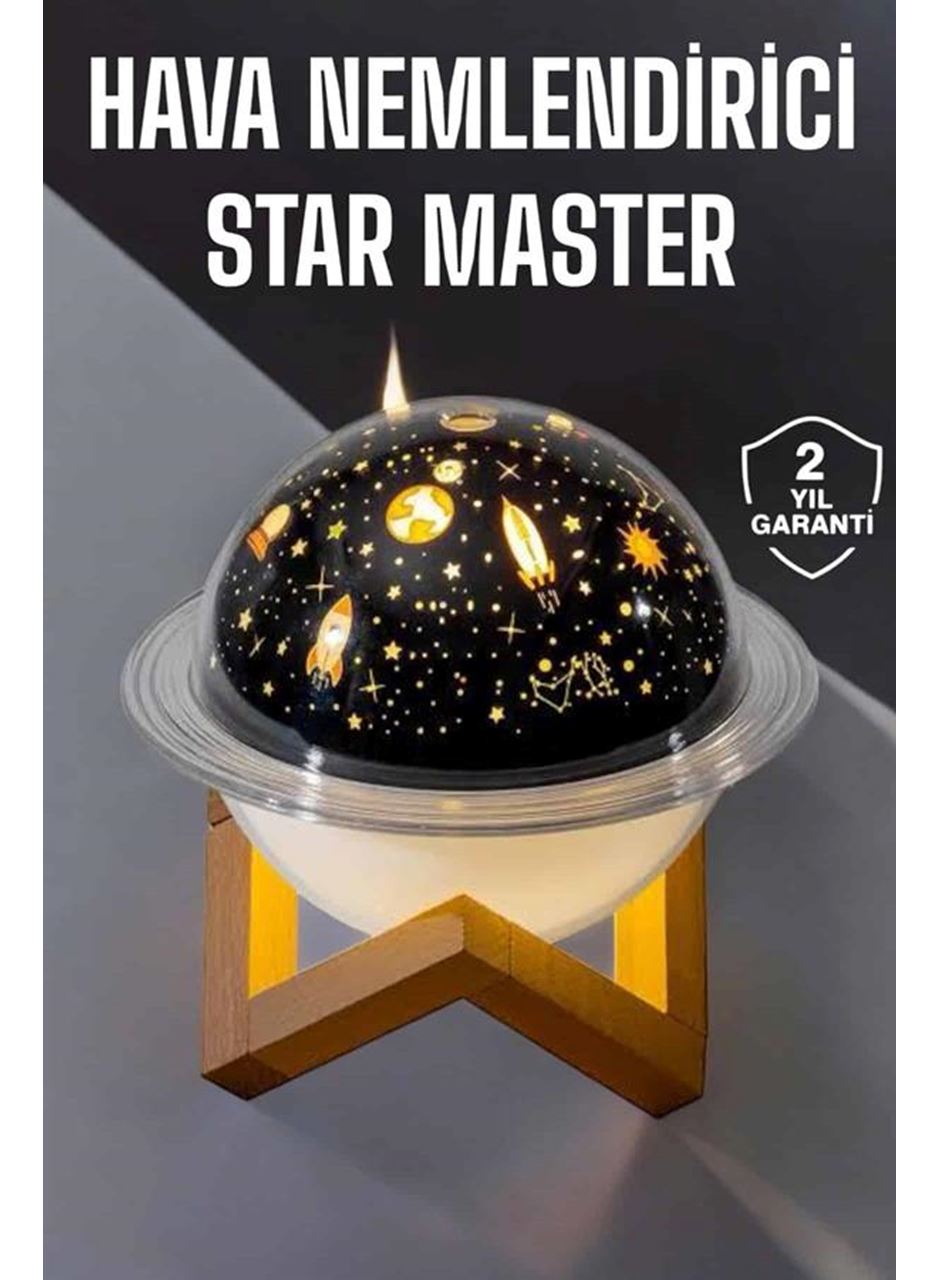 Hava Nemlendirici Projeksiyon Görünümlü USB Bağlantılı Aromaterapi