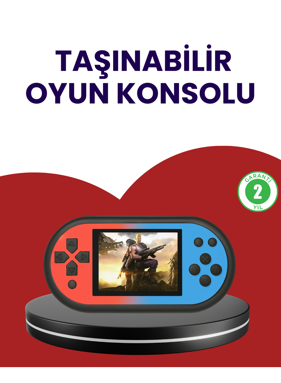 520 Oyunlu El Oyun Konsolu TV Bağlantılı HD LCD Ekranlı