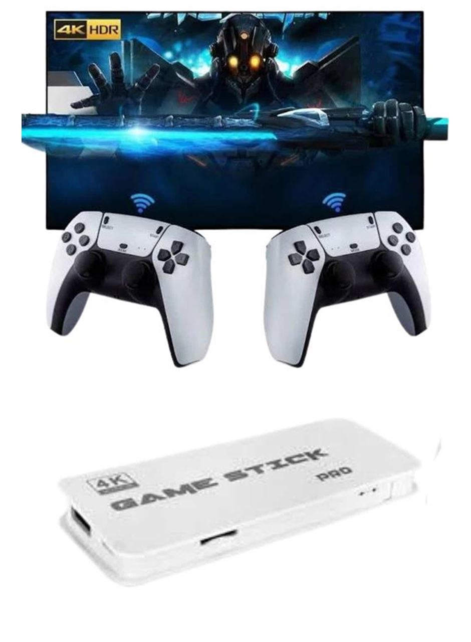 3D 4K HD 2.4G Game Stick 4K Ultra Hd Oyun Konsolu Çift Kollu