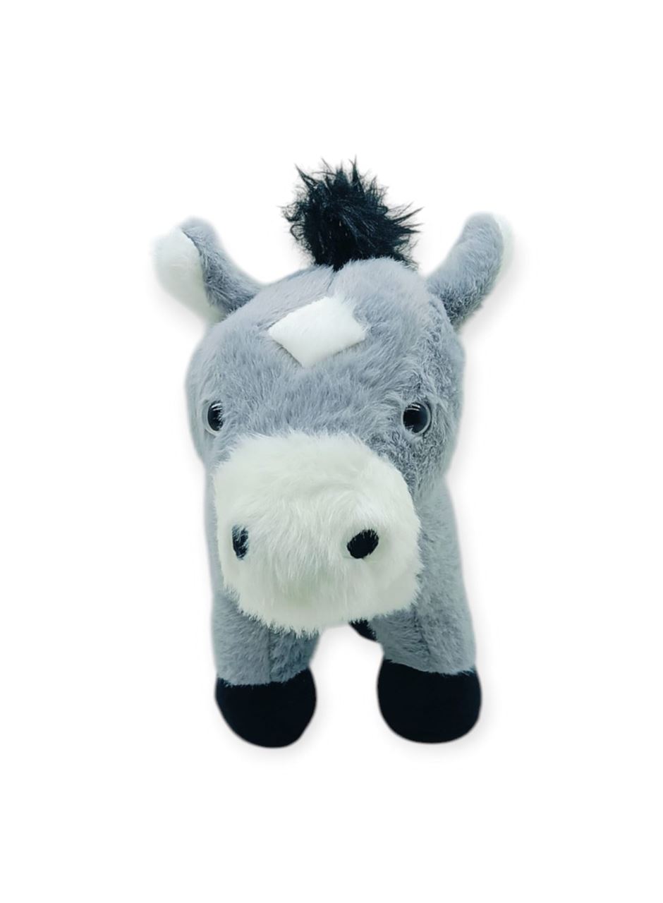 Peluş Hayvanlar Sesli 30 cm At - Gri
