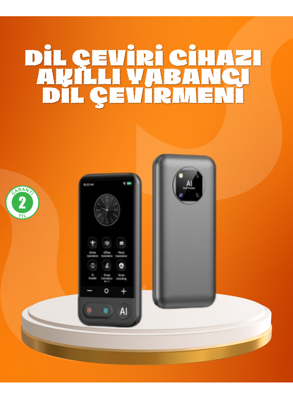 Seyahat ve İş İçin Çok Dilli Taşınabilir Çeviri Makinesi