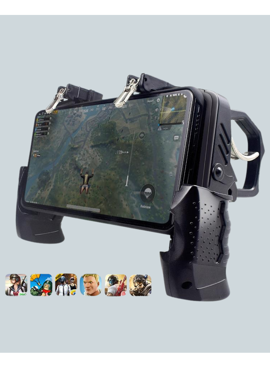 Mobil FPS Oyunlar İçin Dört Parmak Uyumlu Gamepad