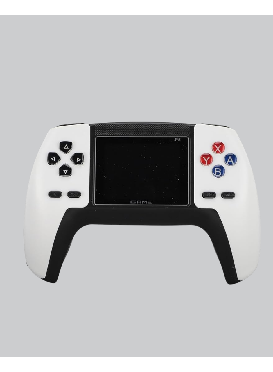 520 Klasik Oyunlu P5™ ControllerView Retro Konsol – Şarjlı,  Ergonomik Tasarım