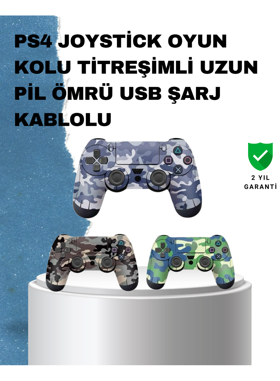 Ergonomik Tasarımlı Oyun Kolu – Hassas Tetikler ve Analog Stickler