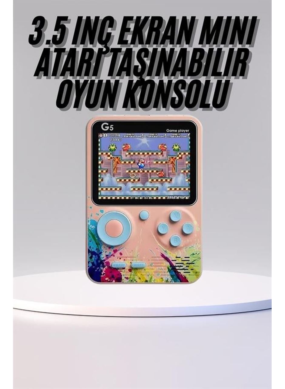 Game Box Mini 500 Adet Retro Oyun Taşınabilir Oyun Konsolu