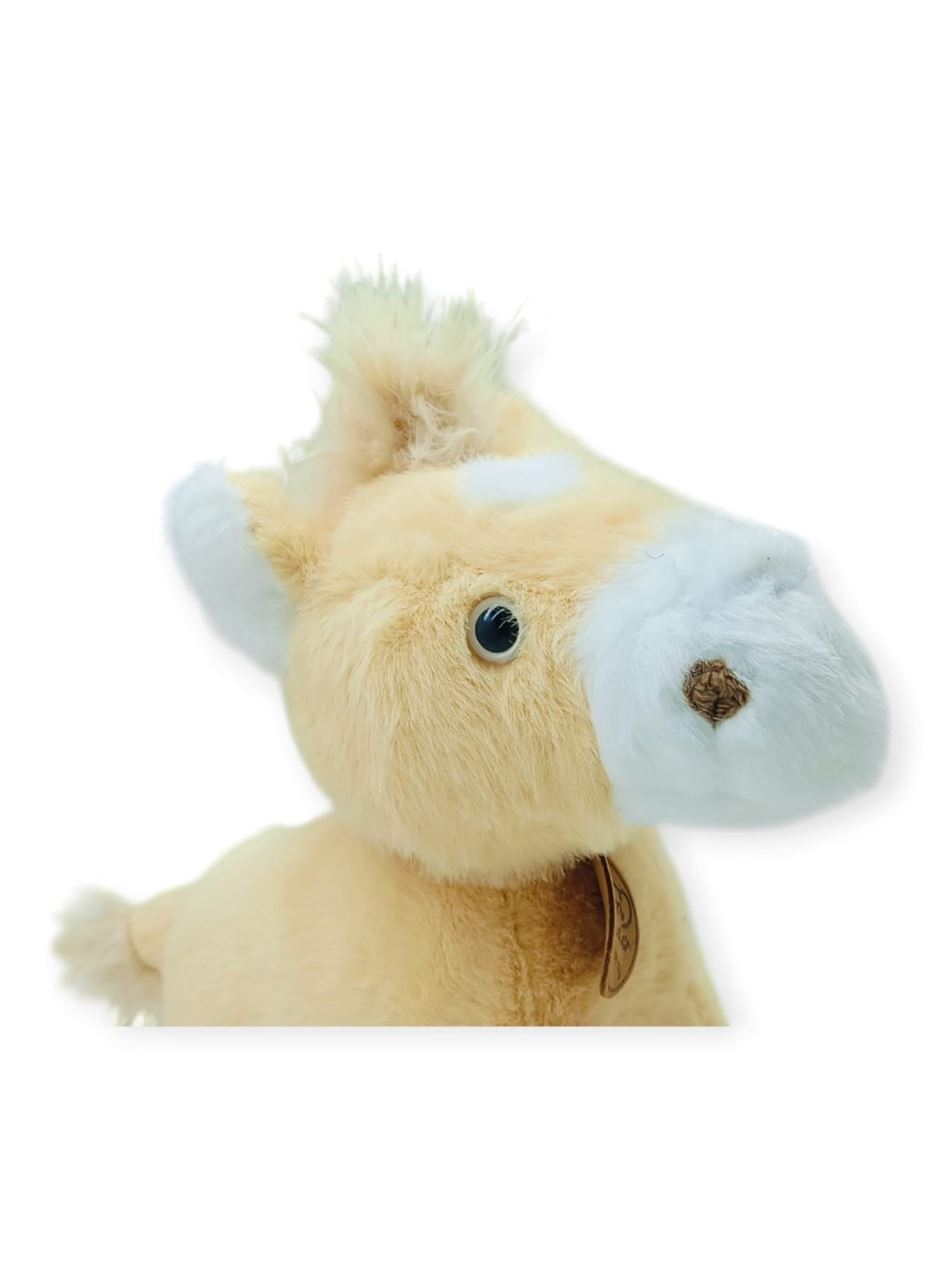 Peluş Hayvanlar Sesli 30 cm At - Açık Kahverengi