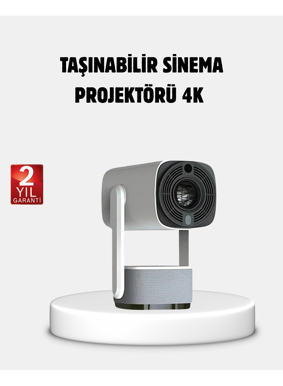 HD 720p Projeksiyon Cihazı – Geniş Ekran, 10.000 Saat Ampul Ömrü, Ev Sineması Deneyimi