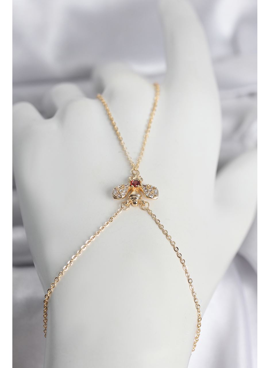 Pirinç Gold Renk Sinek Model Kadın Şahmeran