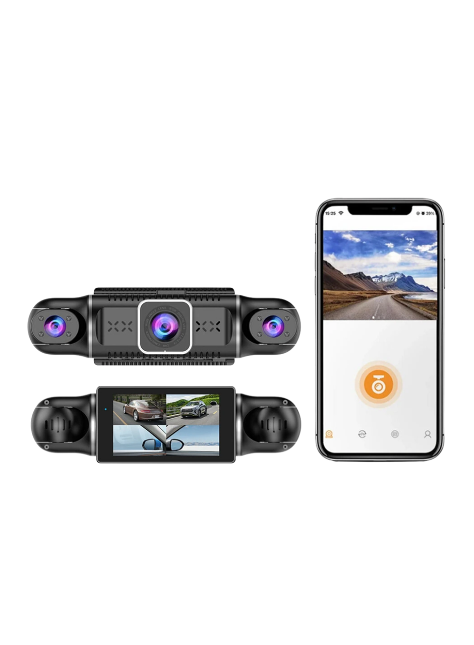 1080P Araç Kamerası Mobil Uygulama Bağlantılı G Sensörlü Güvenlik Sistemi