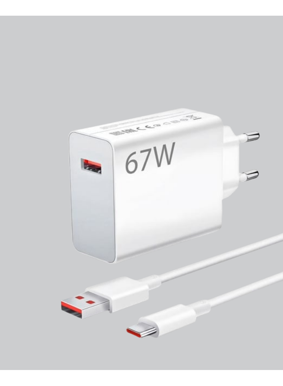 67 Watt Yüksek Güç Şarj Adaptörü Mi 10 Mi 11 Mi 12 Uyumlu