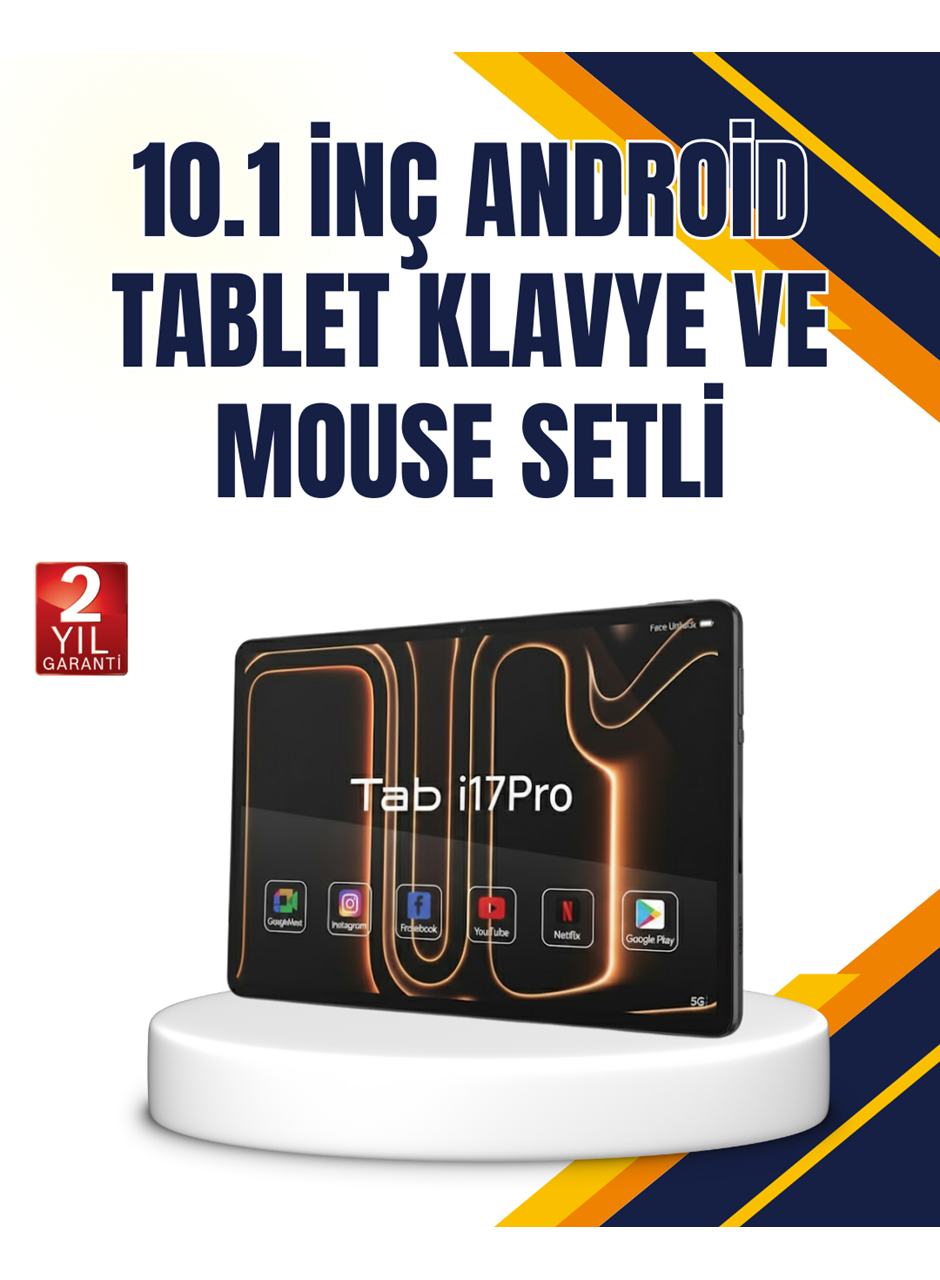 Klavye Kalem Mouse Dahil Android Tablet Uzun Pil Ömürlü