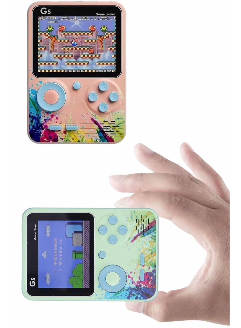 Game Box Oyun Konsolu 500 Retro Oyunlu Mini Taşınabilir 3 İnç