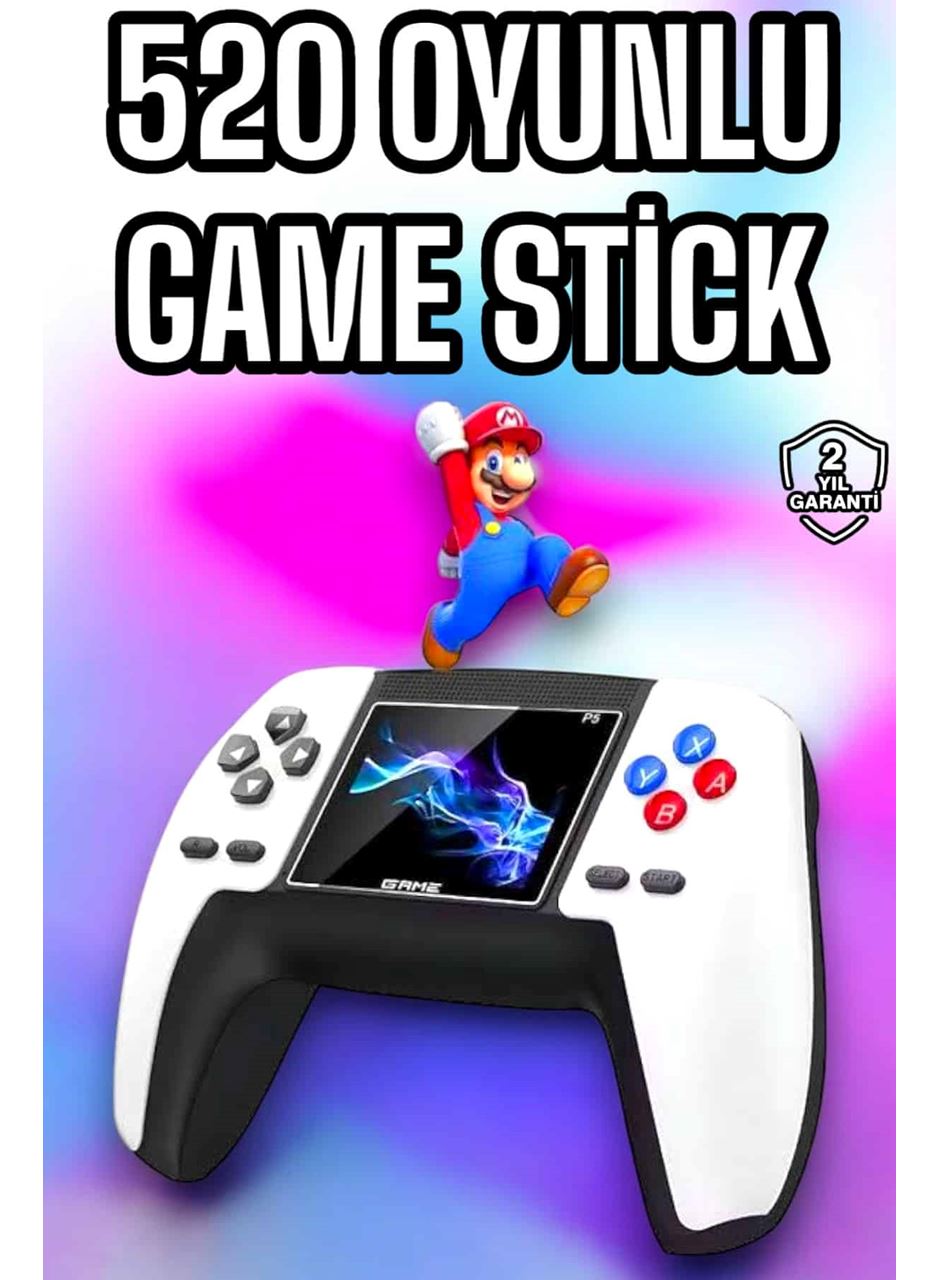 Game Stick 520 Oyunlu Retro Konsol Çocuklara Özel