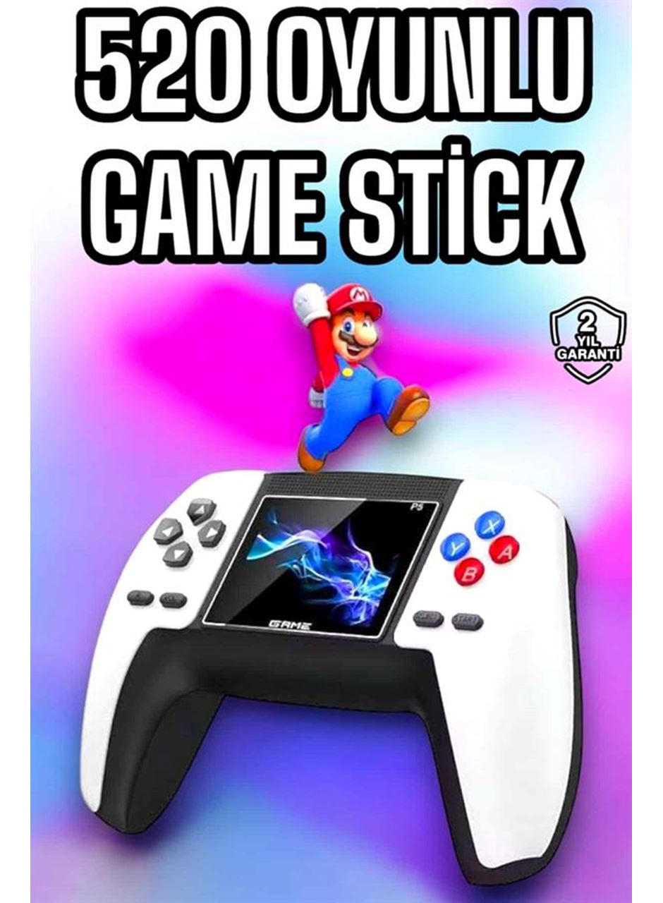 Game Stick 520 Oyunlu Retro Konsol Çocuklara Özel