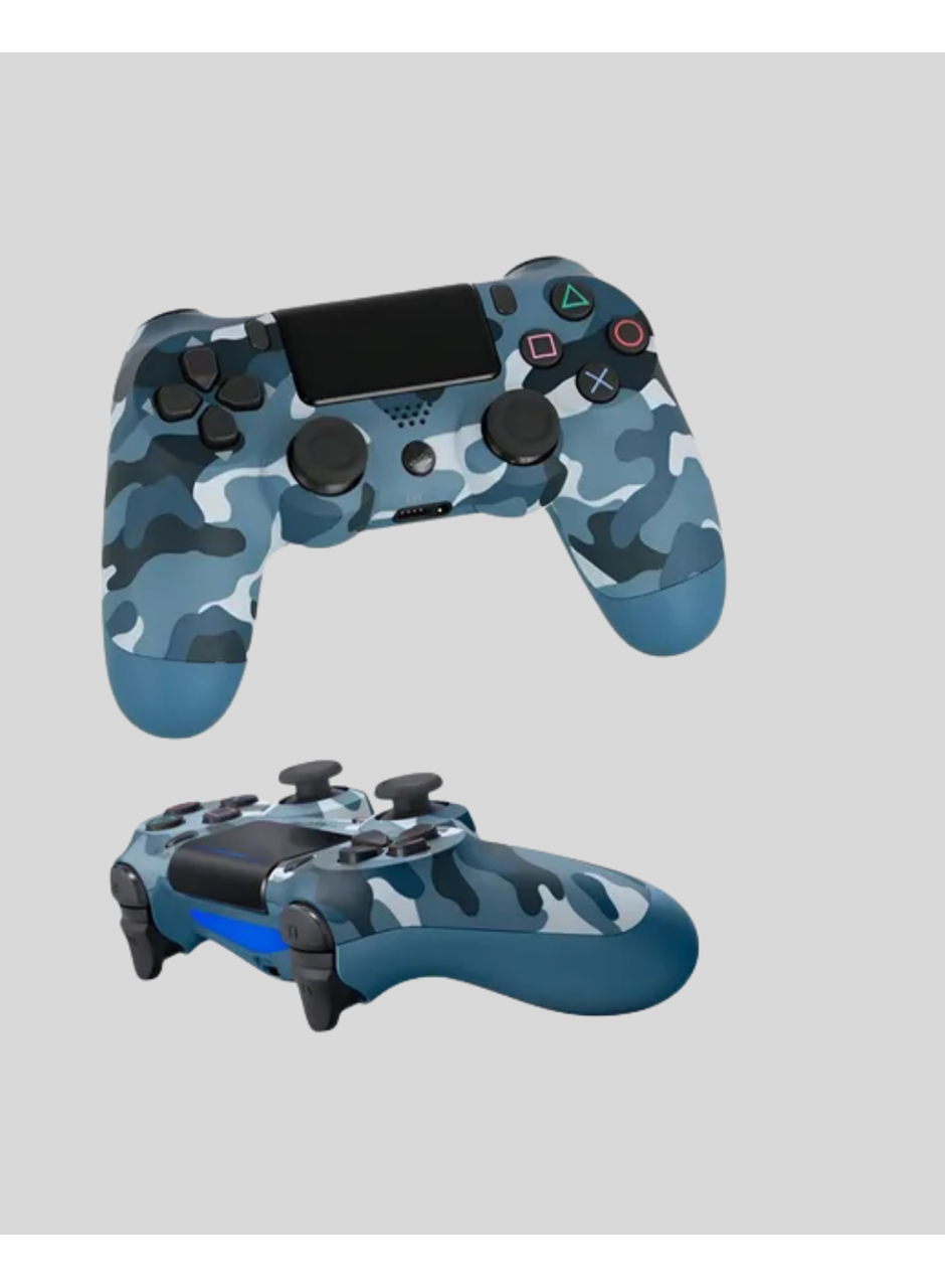 Kablosuz PS4 Oyun Kolu Çift Motor Titreşimli Uzun Bataryalı