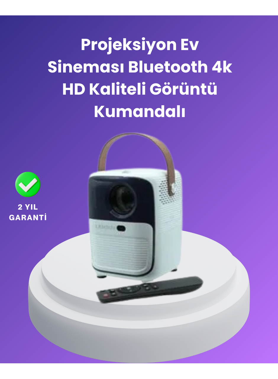 Çoklu Giriş Destekli Projektör – HDMI, USB ve Kulaklık Bağlantı Seçenekleriyle Geniş Uyumluluk