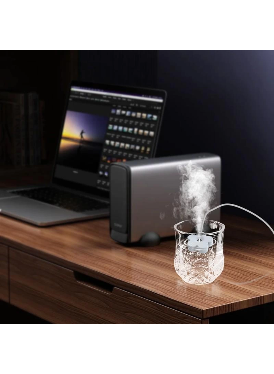 Taşınabilir USB Şarjlı Mini Hava Nemlendirici Her Yerde Taze ve Nemli Hava (
