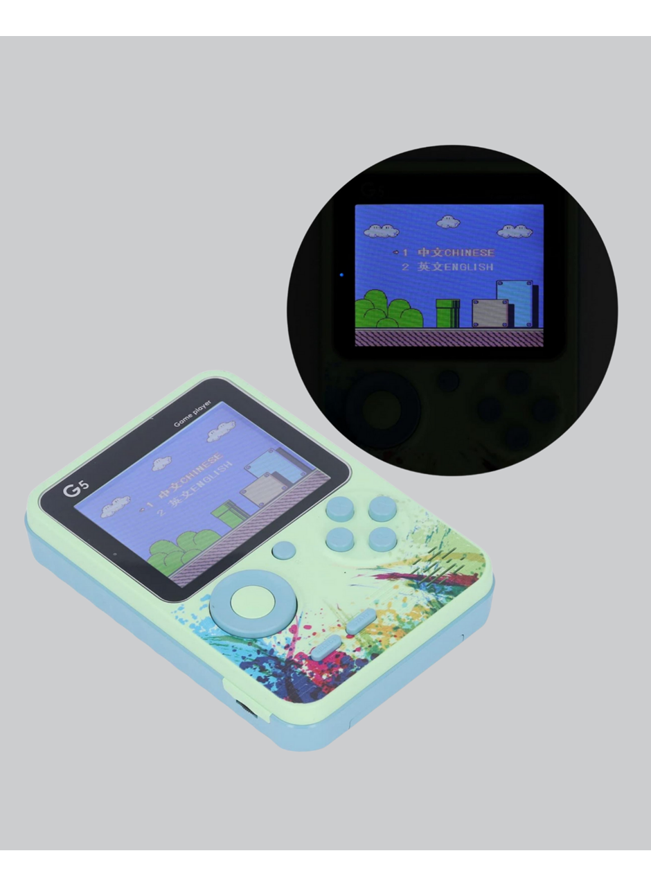 500 Oyunlu G5 Retro Mini Oyun Konsolu 3 İnç Ekran ve TV Desteği